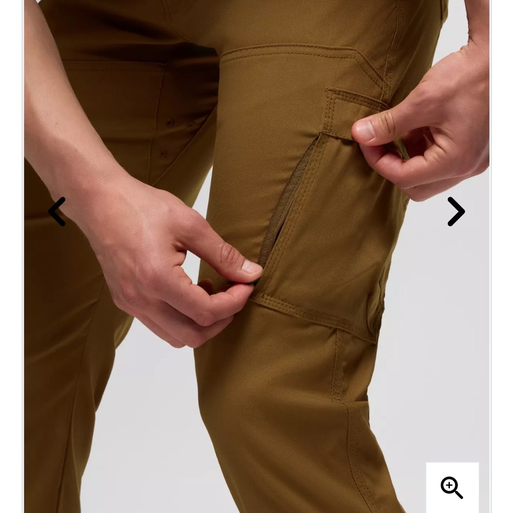 Prana Strech Zion Pant- Cinched Waist - Picture 6 of 11